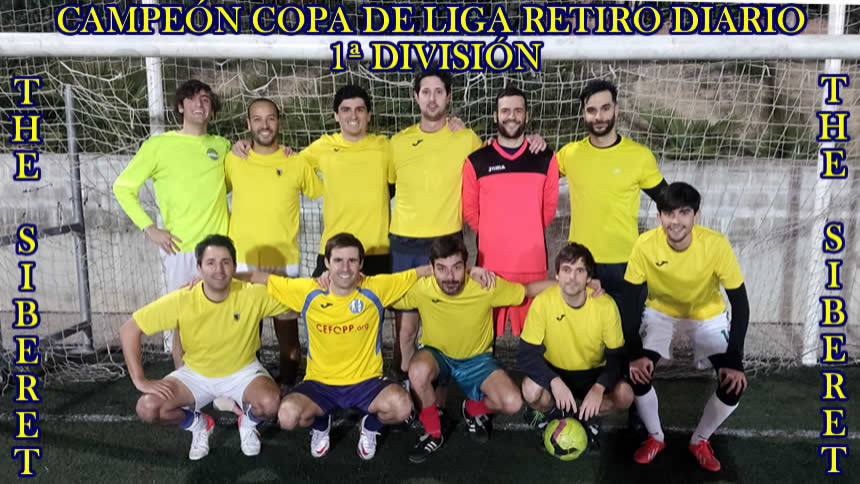 CAMPEON COPA DE LIGA RETIRO DIARIO 1ª DIVISION
